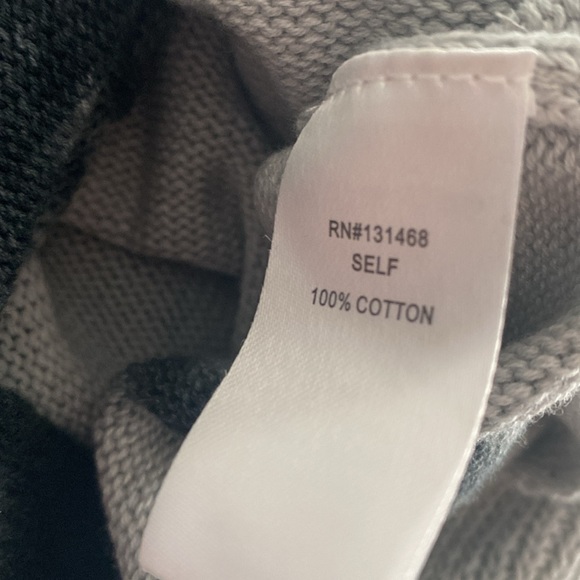 SIX/FIFTY Blue tie-dye knit sweater with lots of rips - Picture 11 of 11